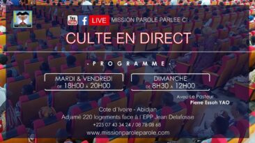Culte du 04/10/2020
