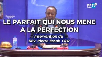 Intervention Du Pasteur Du Mardi 24 Sept 2024 (soir)